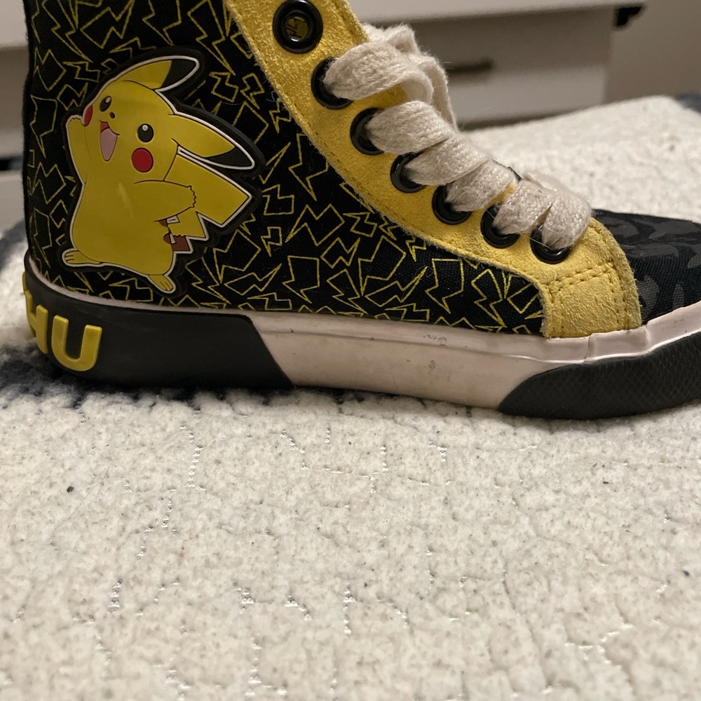 Pokemon Yellow and Black Pikachu Sneakers